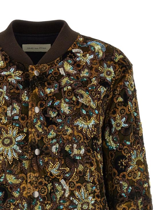 26FW 드리스 반 노튼 봄버 자켓 발토르  재킷 브라운 - DRIES VAN NOTEN