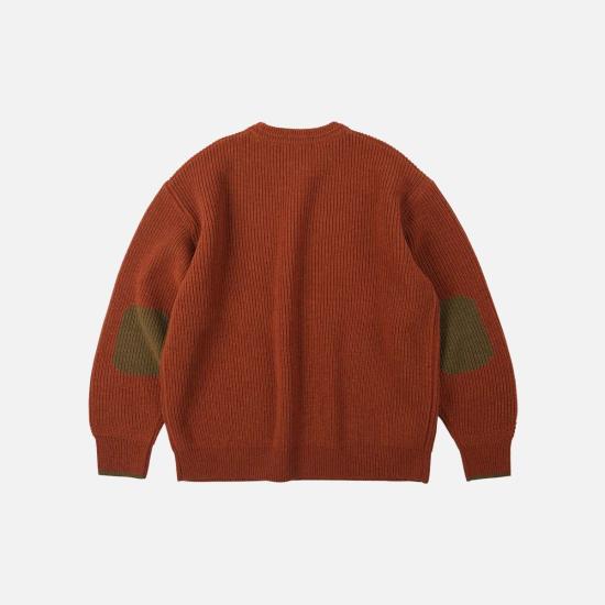  프리즘웍스 스웨터 FZW2025FWKN012 RED - FRIZMWORKS