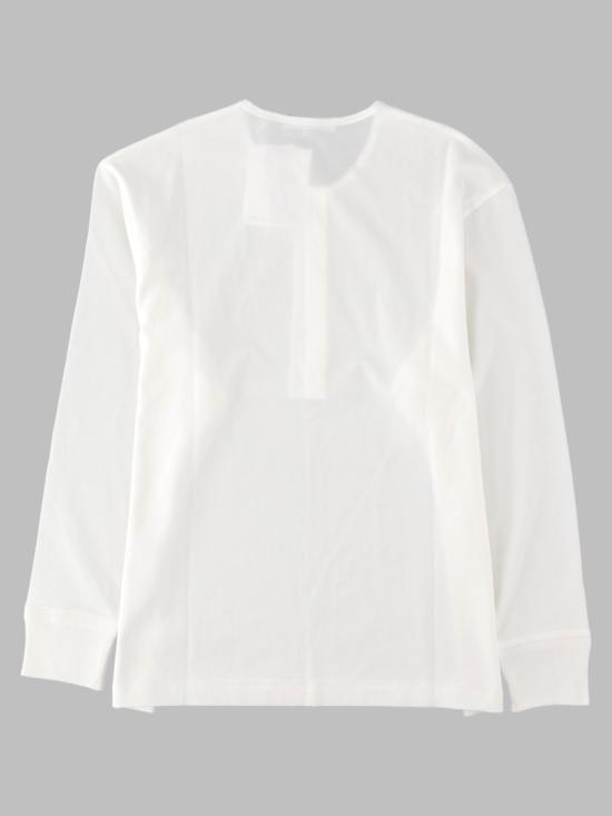 26FW 스튜디오 니콜슨 긴팔 티셔츠 KUYTOSNM 1485 PARCHMENT WHITE - STUDIO NICHOLSON