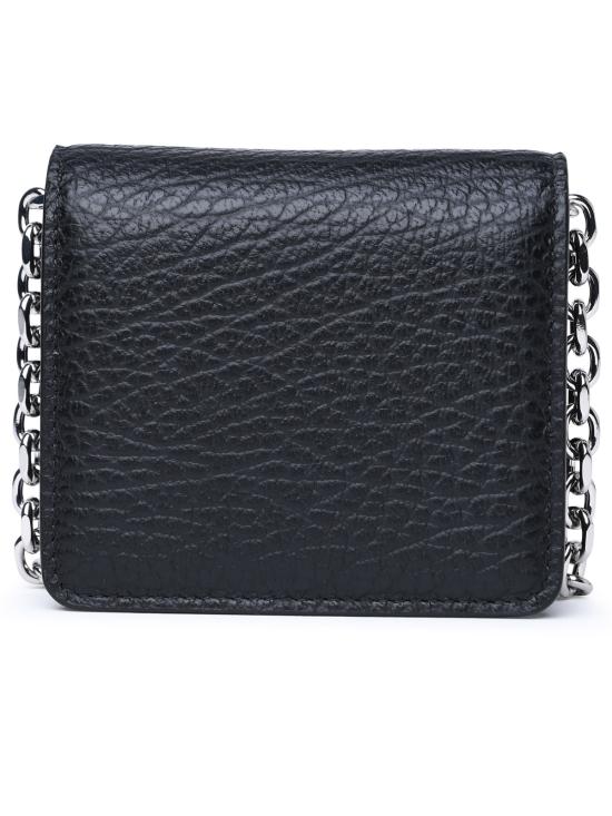26FW 마르지엘라 스몰 레더 체인 지갑 SA3UI0009 P4455T8013 BLACK - MAISON MARGIELA