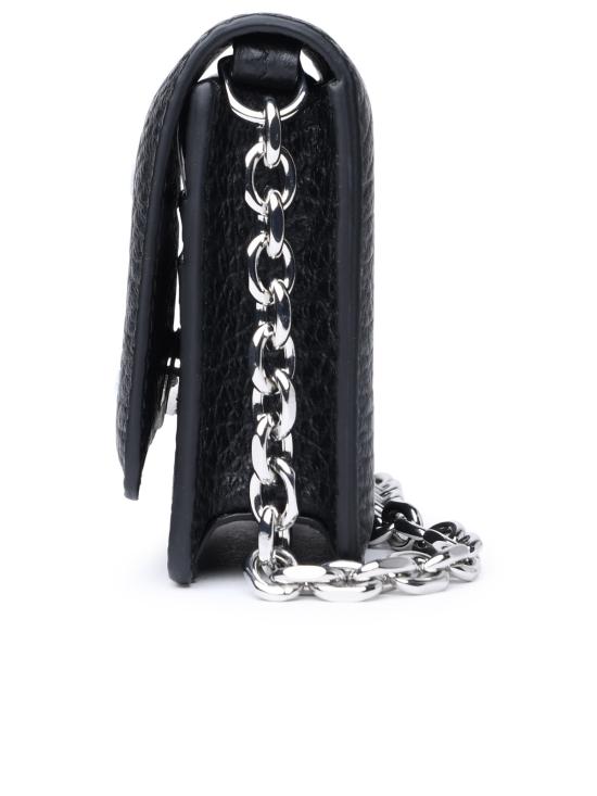 26FW 마르지엘라 스몰 레더 체인 지갑 SA3UI0009 P4455T8013 BLACK - MAISON MARGIELA