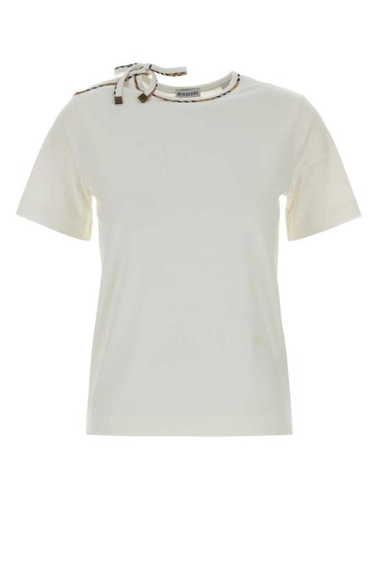 26FW 버버리 폴로 티셔츠 8127210 B7078 WHITE