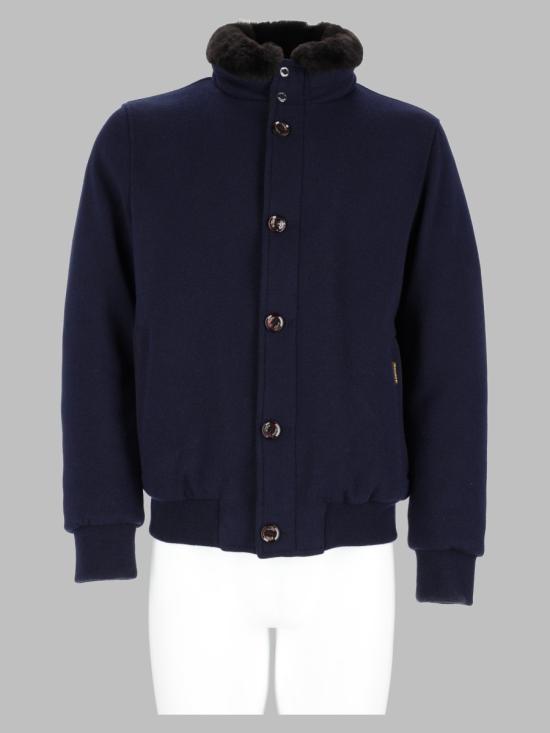 26FW 무레르 CLEROS-P1 클레로스 P1 보머 자켓 MOUBO100178 TEPA203U0497 BLUE