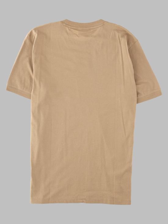 26FW 휴고보스 로고 라벨 코튼 저지 티셔츠 50447978 10229761928 BEIGE - HUGO BOSS