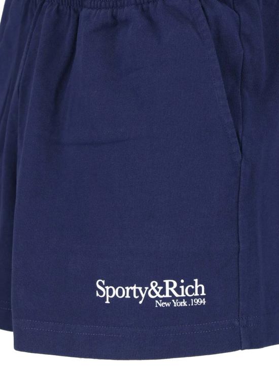 26FW 스포티앤리치 숏팬츠 SH03773092BL106 DARK NAVY Blue - SPORTY & RICH