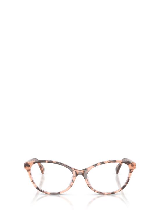 26FW 랄프 로렌 안경 RA7186U 6295 TRANSPARENT PINK HAVANA