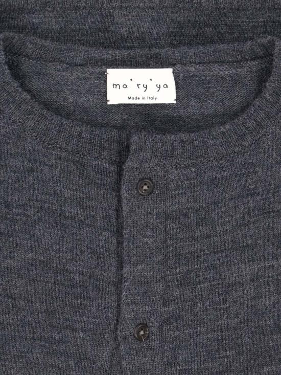 26FW 마리아 가디건 YTK070 E 8 Grey - MA RY YA