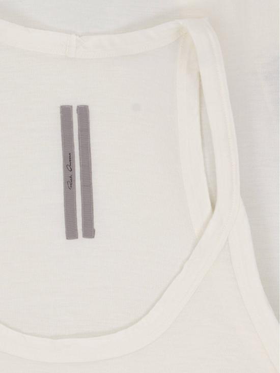 26FW 릭 오웬스 민소매 티셔츠 RO02F5171 RJSW 11 White - RICK OWENS