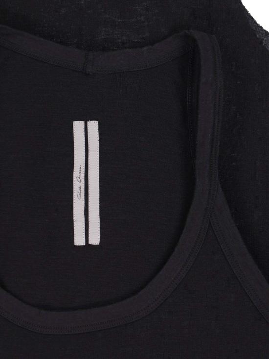 26FW 릭 오웬스 민소매 티셔츠 RO02F5171 RJSW 09 Black - RICK OWENS