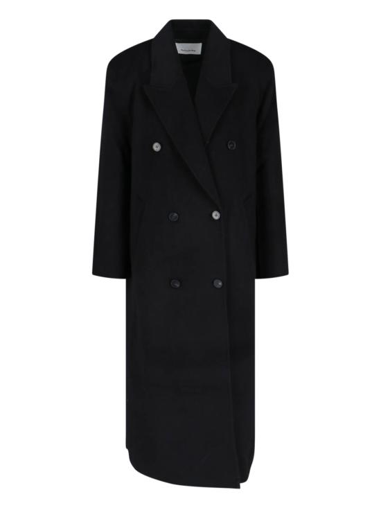 26FW 더프랭키샵 GAIA 가이아 더블 브레스티드 코트 GAIA DOUBLE BREASTED COAT BLACK