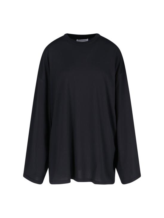 26FW 더프랭키샵 긴팔 티셔츠 RIO OVERSIZED SLEEVE TEE BLACK