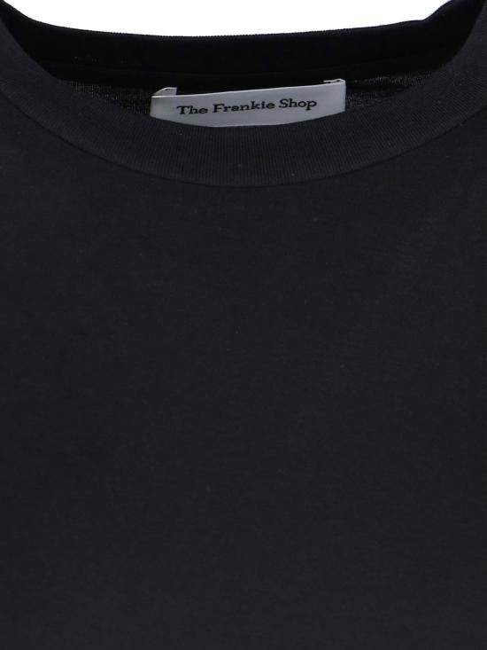 26FW 더프랭키샵 긴팔 티셔츠 RIO OVERSIZED SLEEVE TEE BLACK - THE FRANKIE SHOP