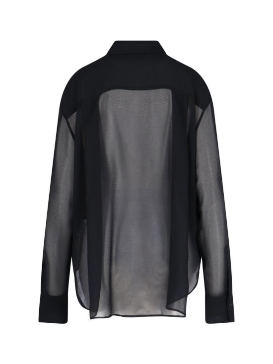 26FW 더프랭키샵 블라우스 PERI GEORGETTE SHIRT BLACK - THE FRANKIE SHOP
