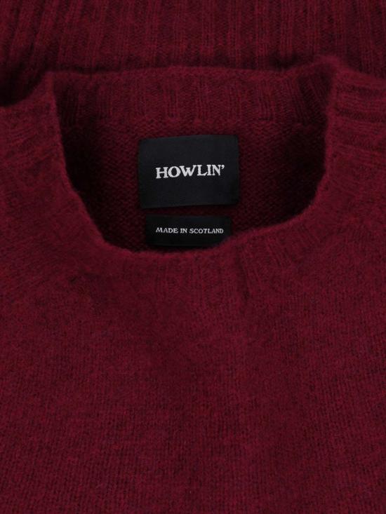 26FW 하울린 버쓰 오브 더 쿨 스웨터 BIRTH OF THE COOL WINE RED - HOWLIN