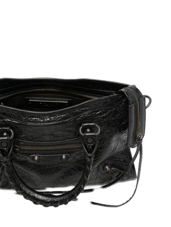 26FW 발렌시아가 르 시티 백 스몰 8657622ACFH1000 Black - BALENCIAGA