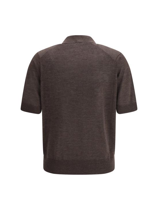 26SS 루루 드 세종 폴로 티셔츠 MIGO BROWNMELAN - LOULOU DE SAISON