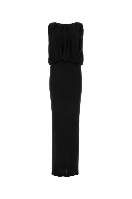  생로랑 원피스 723241Y7F98 1000 BLACK