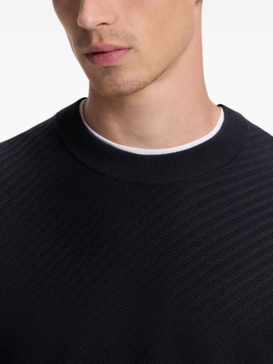 26FW 휴고보스 스웨터 50565565 404 DARK BLUE DOM - HUGO BOSS