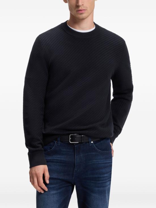 26FW 휴고보스 스웨터 50565565 404 DARK BLUE DOM - HUGO BOSS
