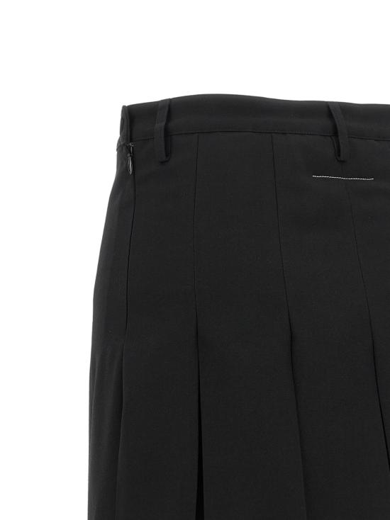 26FW MM6 메종마르지엘라 스커트 MM342247BM BLACK - MM6 MAISON MARGIELA