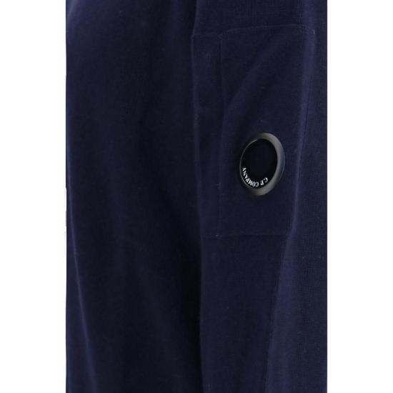 26FW 씨피 컴퍼니 스웨터 CPRFCMKN707A110149A888BB NAVY - C.P. COMPANY