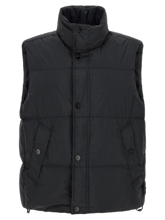 26FW 스톤 아일랜드 베스트 ST339880BM BLACK