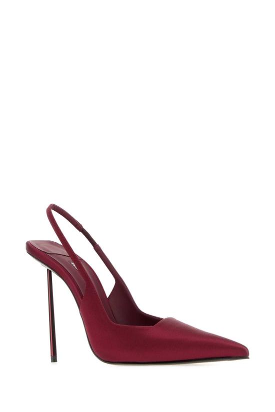 26FW 레실라 힐/펌프스 6101E100BXPPSATIN 160 BURGUNDY - LE SILLA