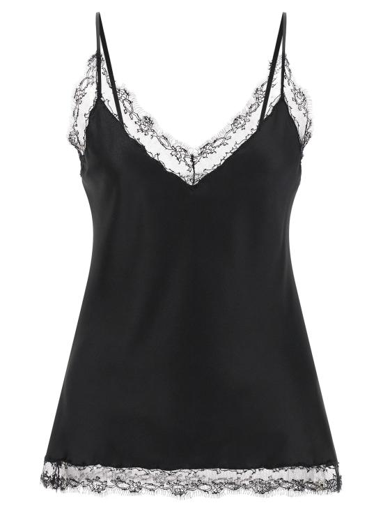 26FW 에르마노 설비노 민소매 티셔츠 ER342323BM BLACK