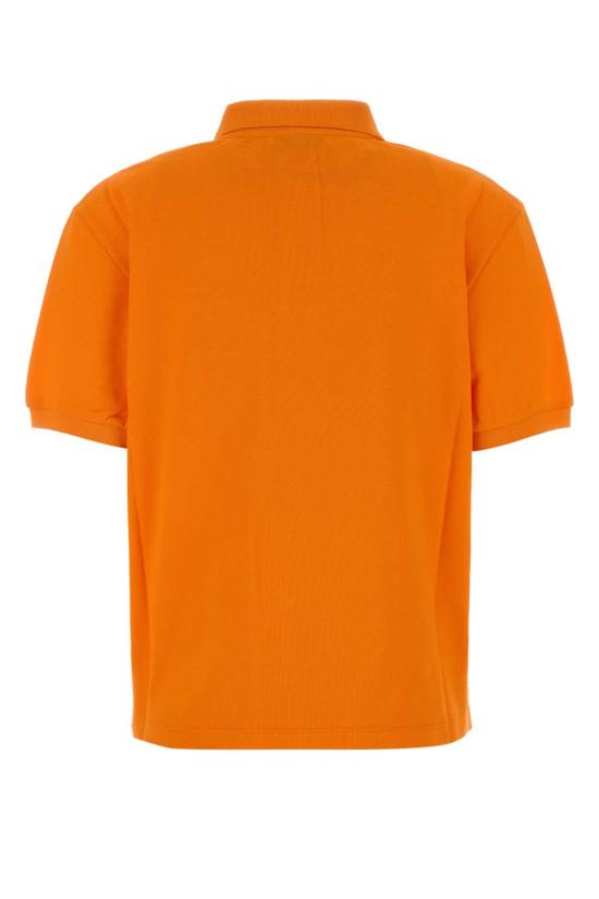 26FW 미우미우 로고 자수 폴로 셔츠 MJN535SOOO14RW F0049 ORANGE - MIU MIU