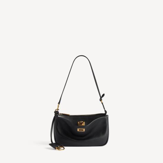 26FW 발렌시아가 숄더백 ULT 010668 NOIR TU BLACK