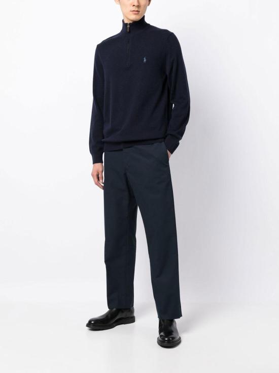 26FW 폴로 랄프로렌 집업 니트 710876756001HUNTERNAVY Dark Blue - POLO RALPH LAUREN