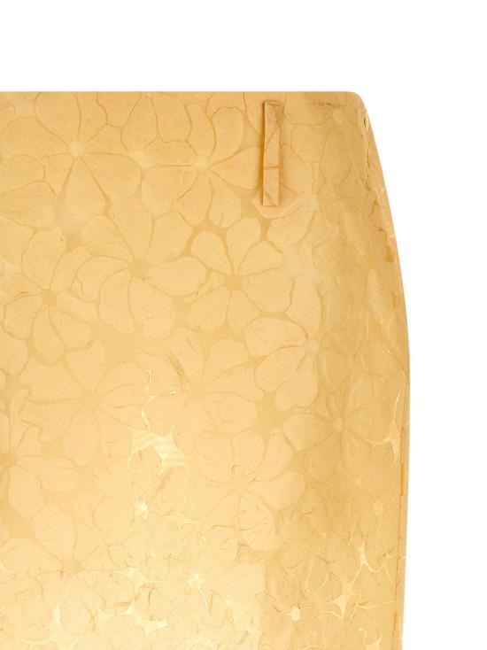 26FW 마르니 스커트 MA342221BM YELLOW - MARNI