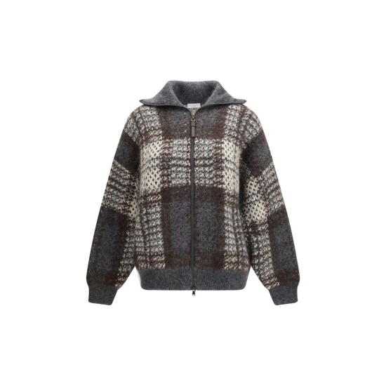26FW 브루넬로 쿠치넬리 가디건 BRMMT571726CYL69BB GRAY