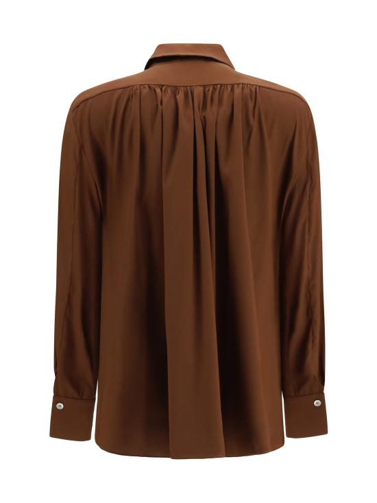 26FW 엘라 셔츠 ASH251CREPE 557 BROWN - ELLA