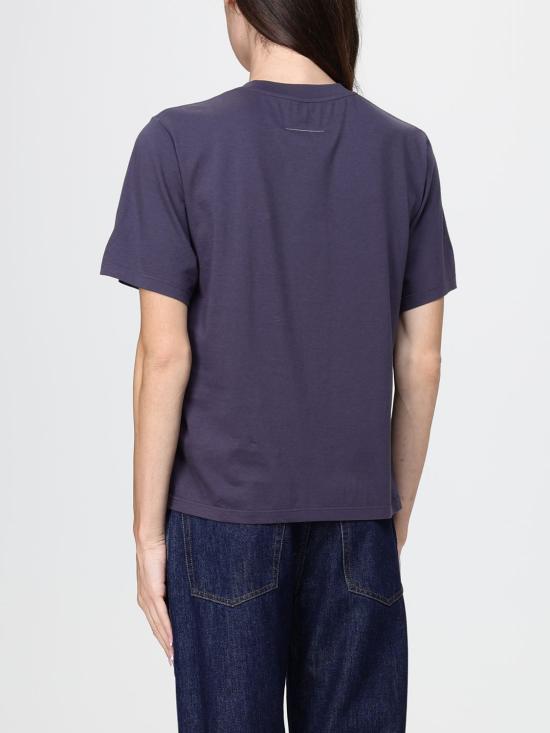 26FW MM6 메종마르지엘라 반팔 티셔츠 S62GD0225M20048 524 Navy - MM6 MAISON MARGIELA