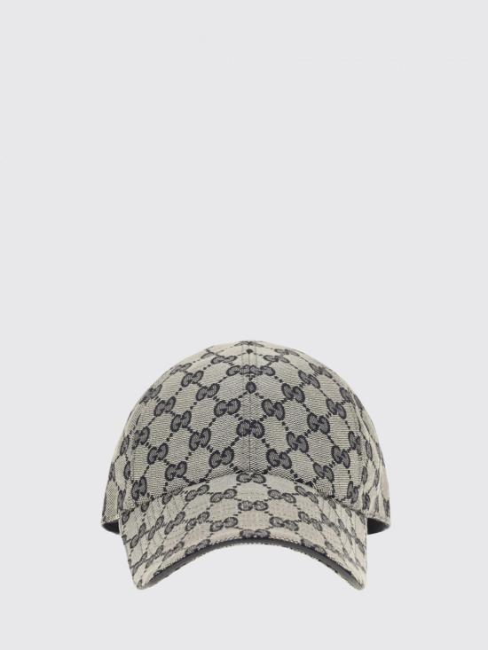 26FW 구찌 GG 코튼 캔버스 베이스볼 캡 GG 코튼 캔버스 베이스볼 캡 8757334HBKS 4068 Blue - GUCCI
