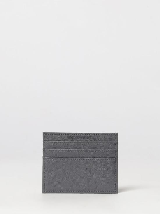 26FW 엠포리오 아르마니 카드지갑 Y4R173Y138E UA083 Grey - EMPORIO ARMANI