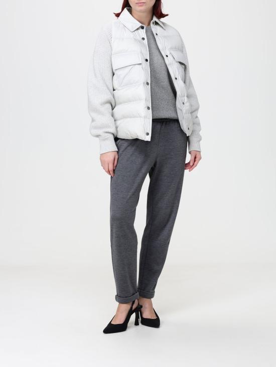 26FW 브루넬로 쿠치넬리 트레이닝/조거 팬츠 MP828SB899 C572 Grey - BRUNELLO CUCINELLI