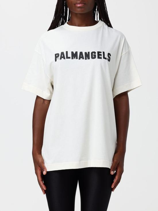 26FW 팜앤젤스 반팔 티셔츠 PAMAA01W26JR18 0310 White