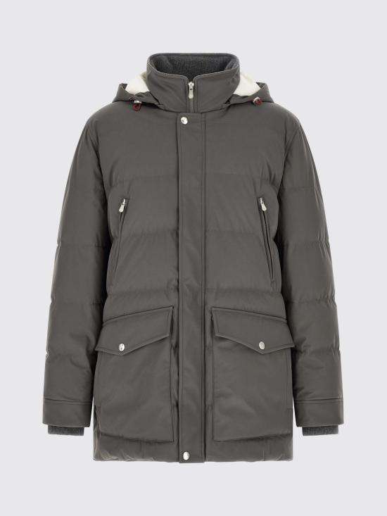 26FW 브루넬로 쿠치넬리 패딩 MV4061823 CXD26 Grey - BRUNELLO CUCINELLI