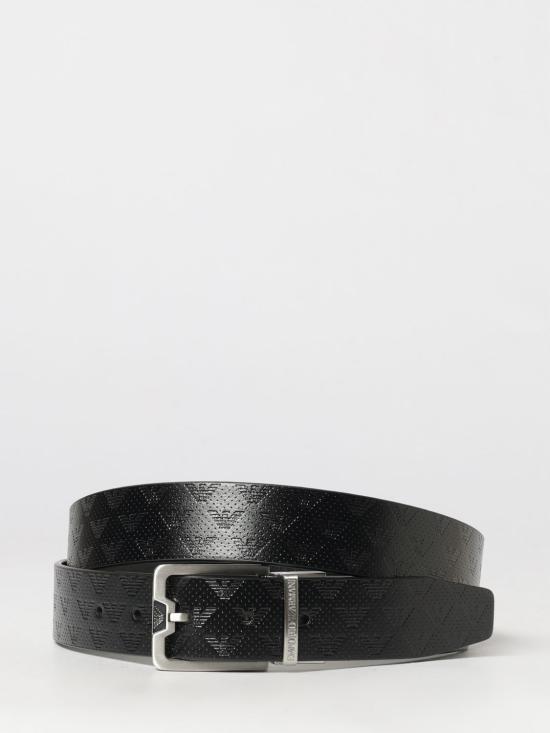 26FW 엠포리오 아르마니 가죽 벨트 Y4S502Y221E 81386 Black