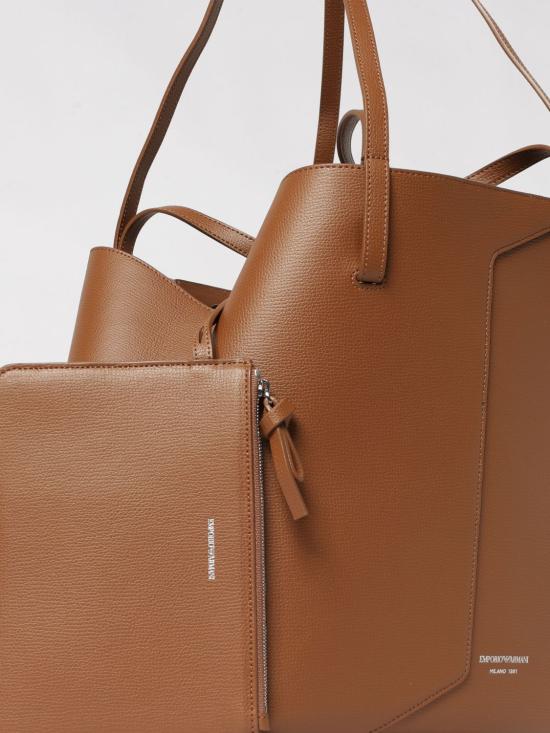 26FW 엠포리오 아르마니 숄더백 EW005668AF29459 U6124 Brown - EMPORIO ARMANI