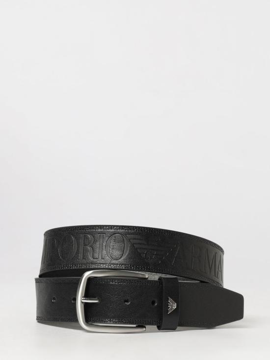 26FW 엠포리오 아르마니 가죽 벨트 EM007190AF29179 UC001 Black