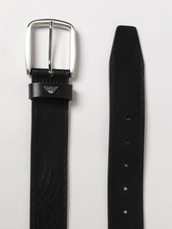 26FW 엠포리오 아르마니 가죽 벨트 EM007190AF29179 UC001 Black - EMPORIO ARMANI