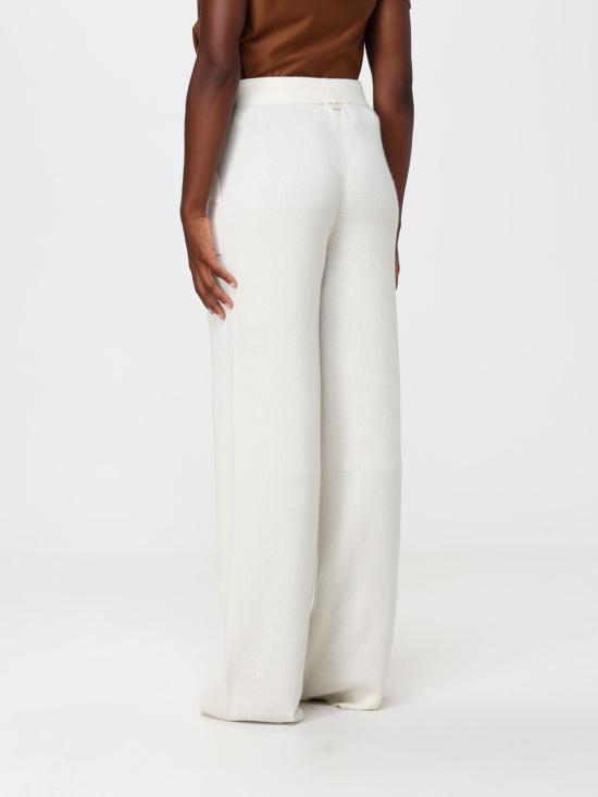 26FW 막스마라 스트레이트 팬츠 2621336012600 001 White - MAX MARA
