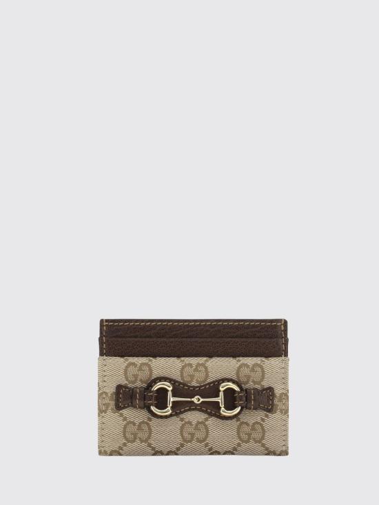 26FW 구찌 홀스빗 카드 케이스 홀스빗 카드 케이스 A006YRFAGH8 9651 Beige