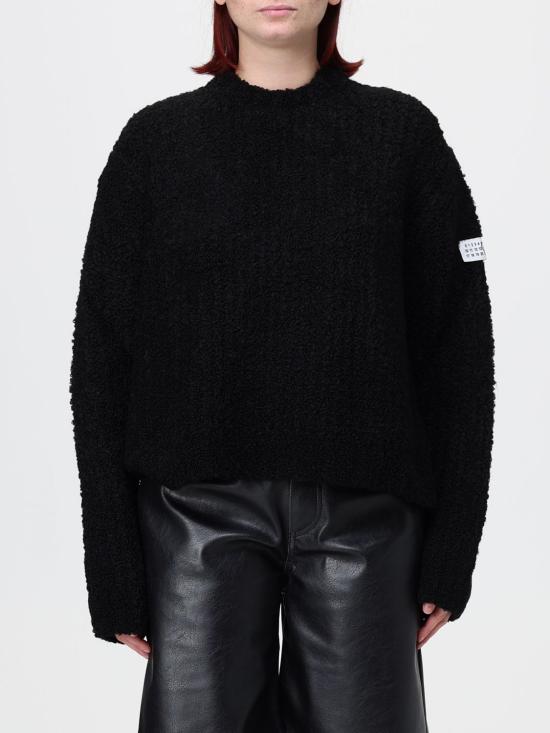 26FW MM6 메종마르지엘라 스웨터 S62HL0055M13342 900 Black