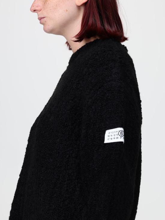 26FW MM6 메종마르지엘라 스웨터 S62HL0055M13342 900 Black - MM6 MAISON MARGIELA