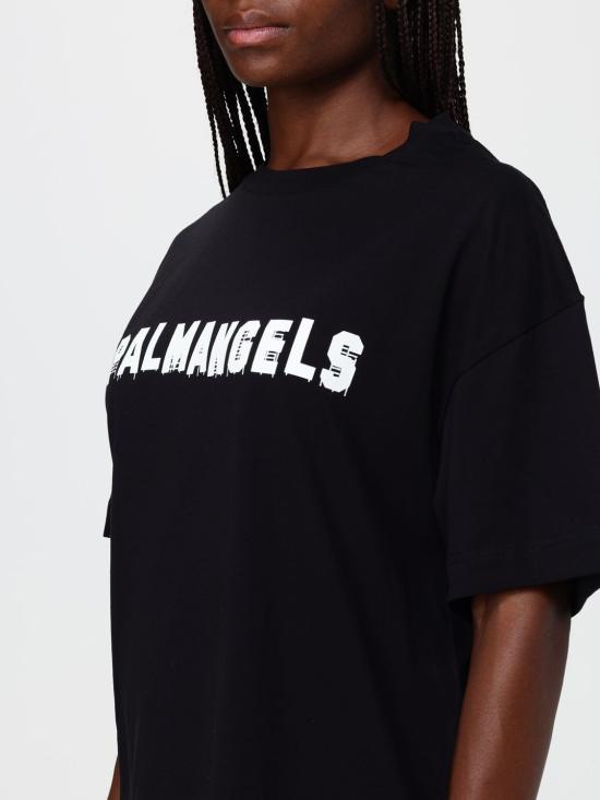26FW 팜앤젤스 반팔 티셔츠 PAMAA01W26JR18 1003 Black - PALM ANGELS