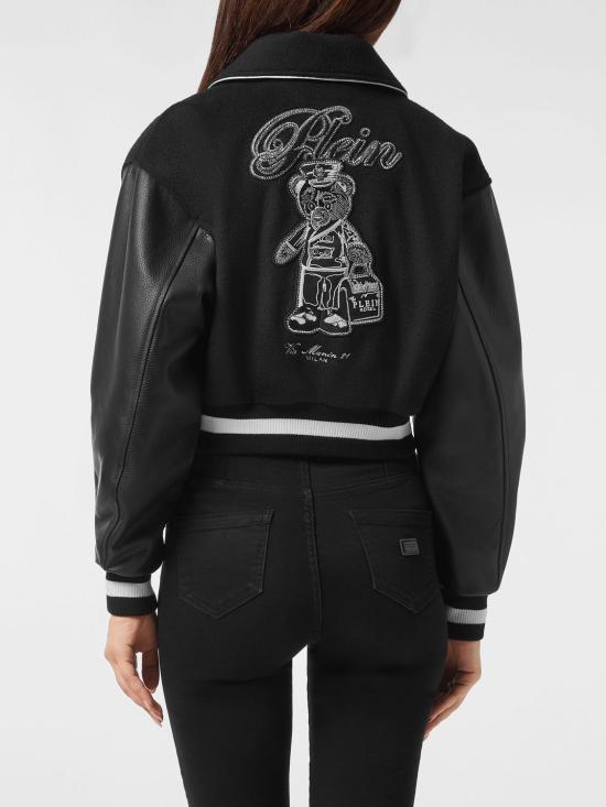 26FW 필립 플레인 봄버 자켓 FAECWLB1171PLE131N 02 Black - PHILIPP PLEIN